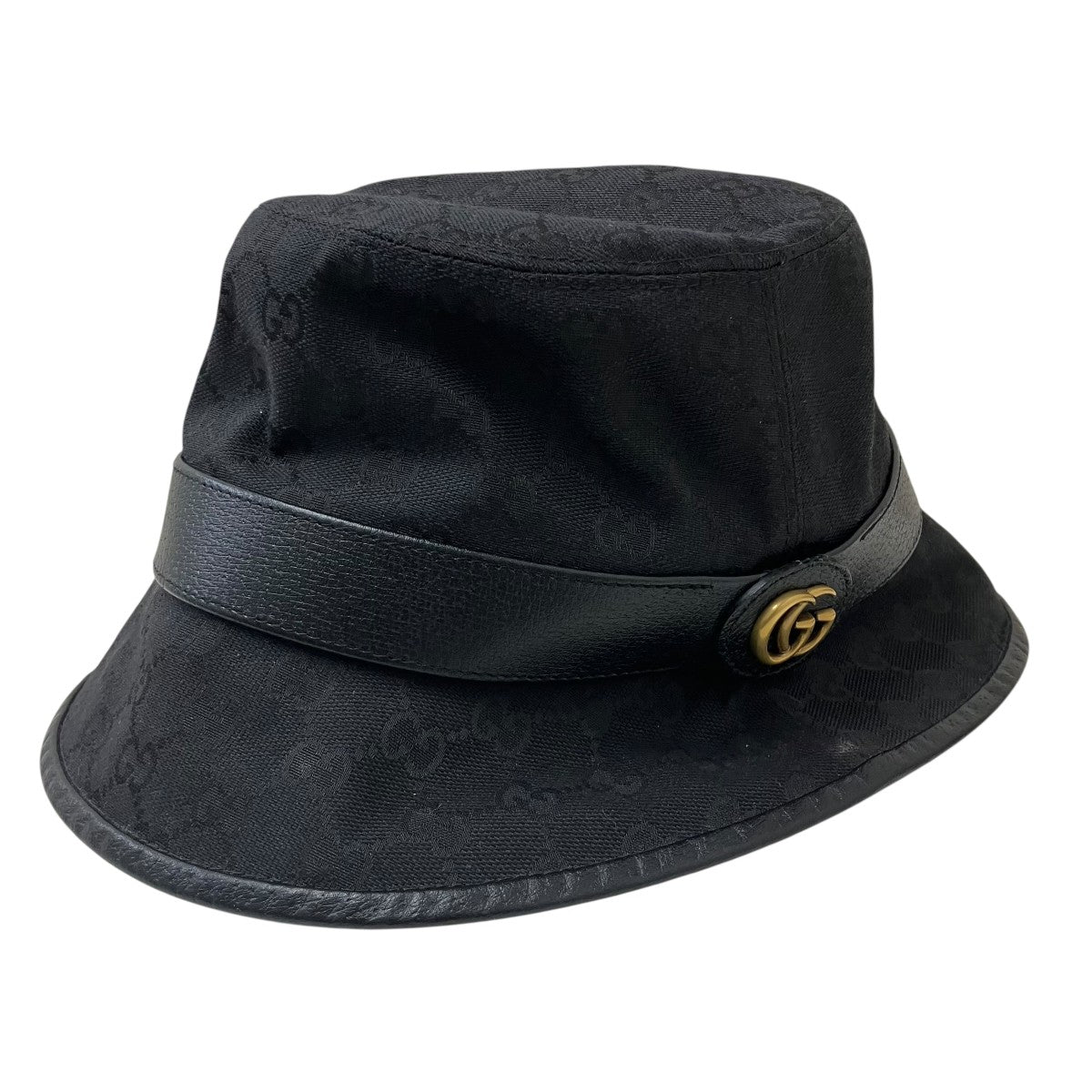 GUCCI GGキャンバス バケットハット 古着・中古-1枚目のアイテム画像