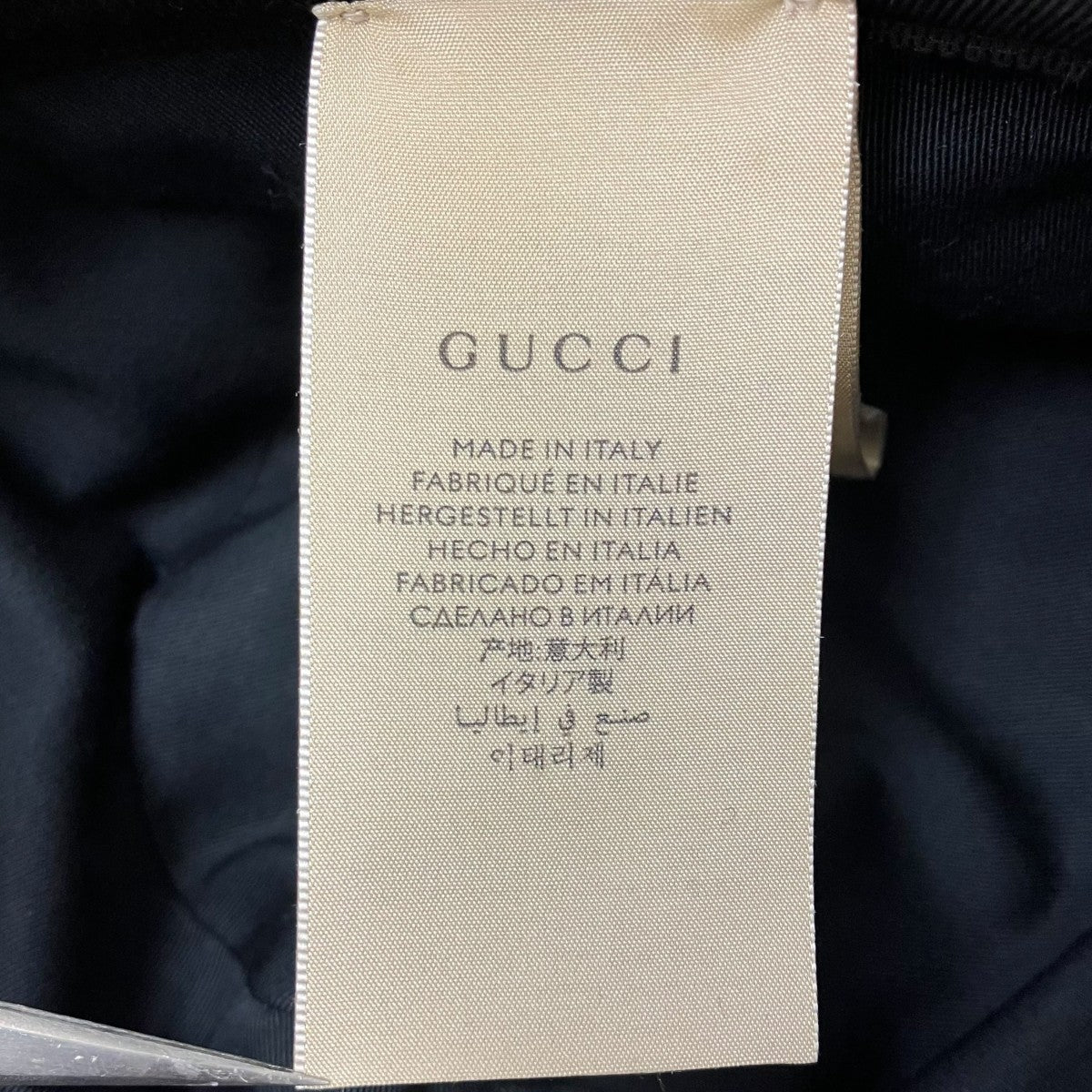 GUCCI GGキャンバス バケットハット 古着・中古-7枚目のアイテム画像