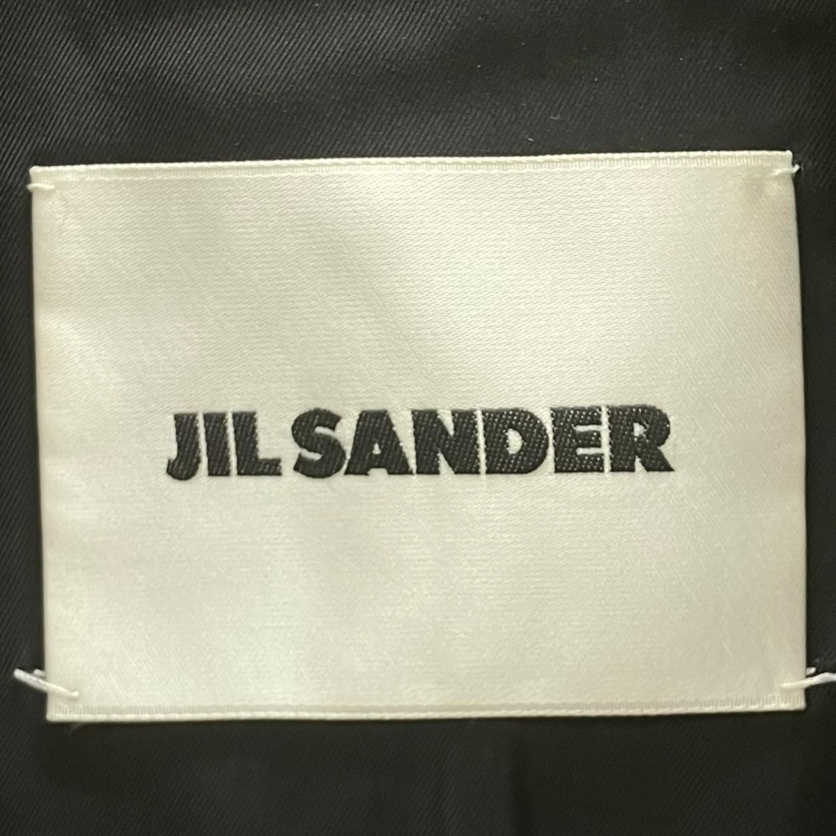 JIL SANDER 24AWZIP UP VESTウールジップベスト 古着・中古-4枚目のアイテム画像