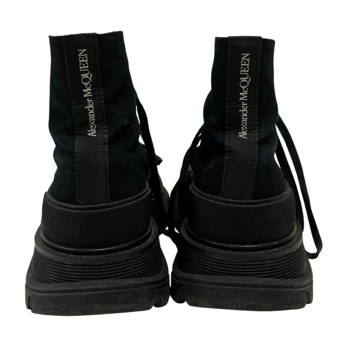 ALEXANDER McQUEEN キャンバスハイカットスニーカー 古着・中古-4枚目のアイテム画像
