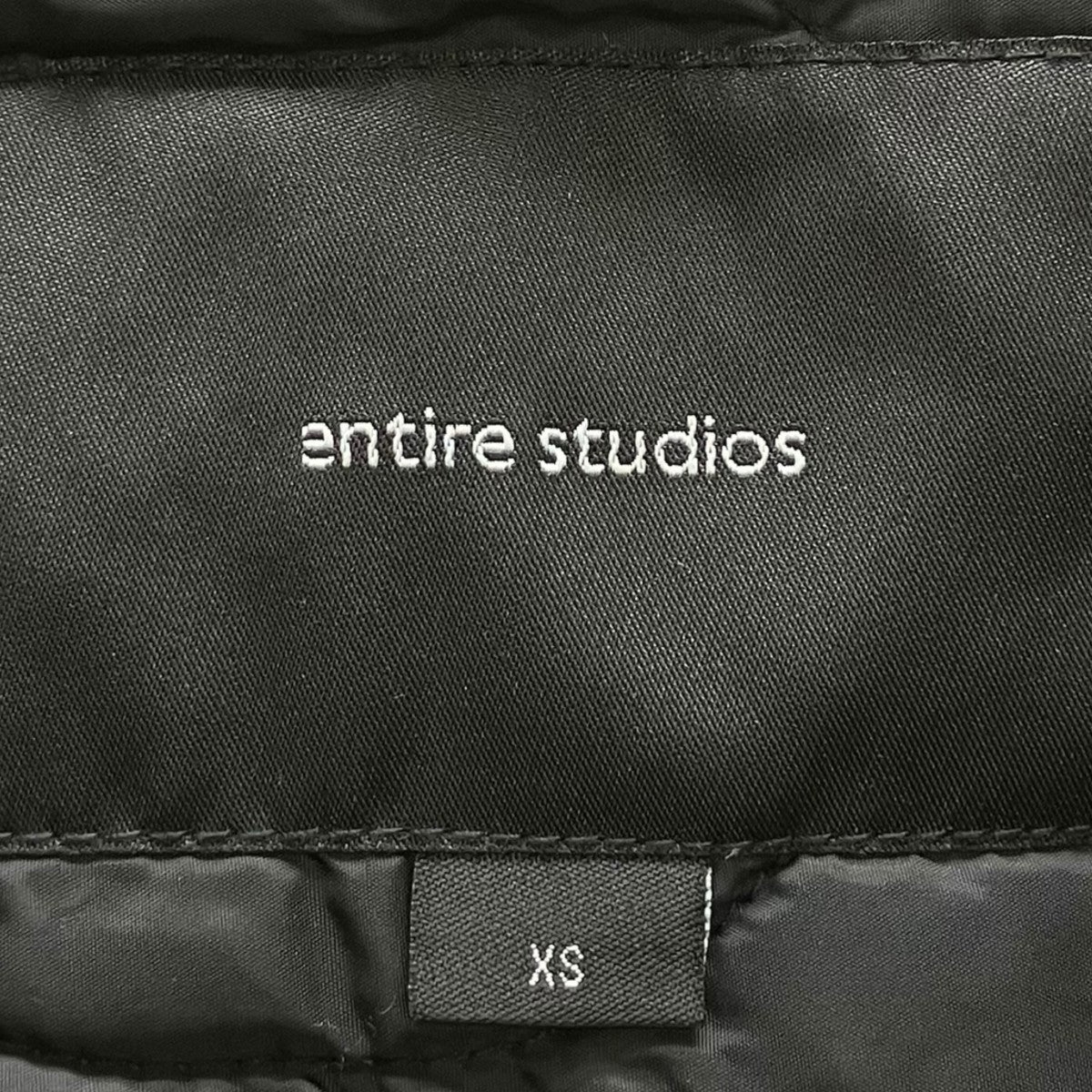 ENTIRE STUDIOS フェイクレザーボンバージャケット 古着・中古-6枚目のアイテム画像