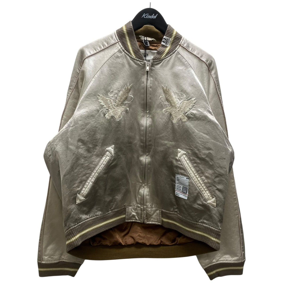 Maison MIHARA YASUHIRO SUN FADED LIKE SOUVENIR JACKET スーベニアジャケット 古着・中古-1枚目のアイテム画像