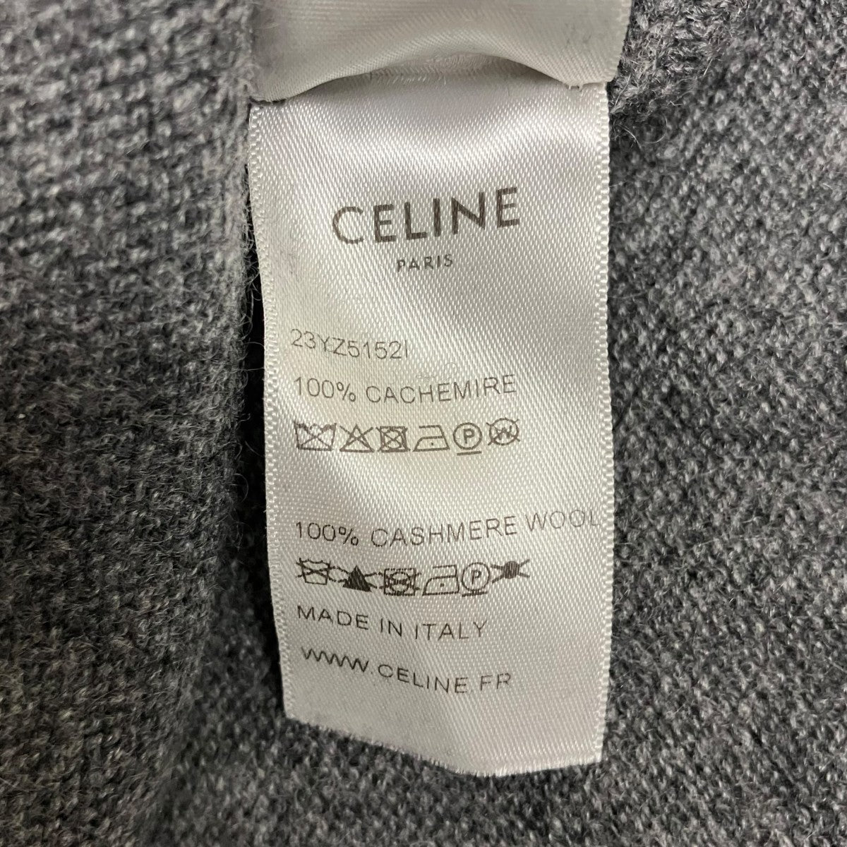 カシミヤニット