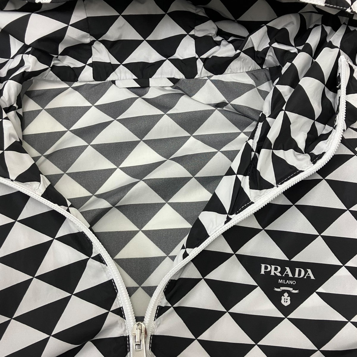 PRADA ハーフジップジャケット 古着・中古-6枚目のアイテム画像