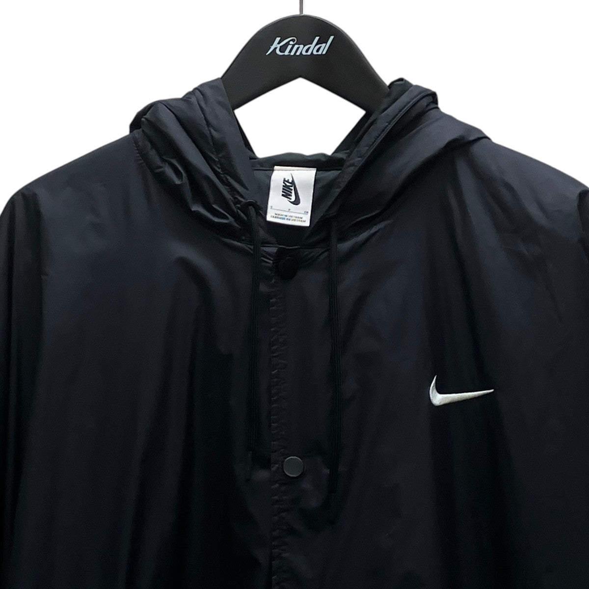 NIKE×FEAR OF GOD ベンチコート 古着・中古-2枚目のアイテム画像