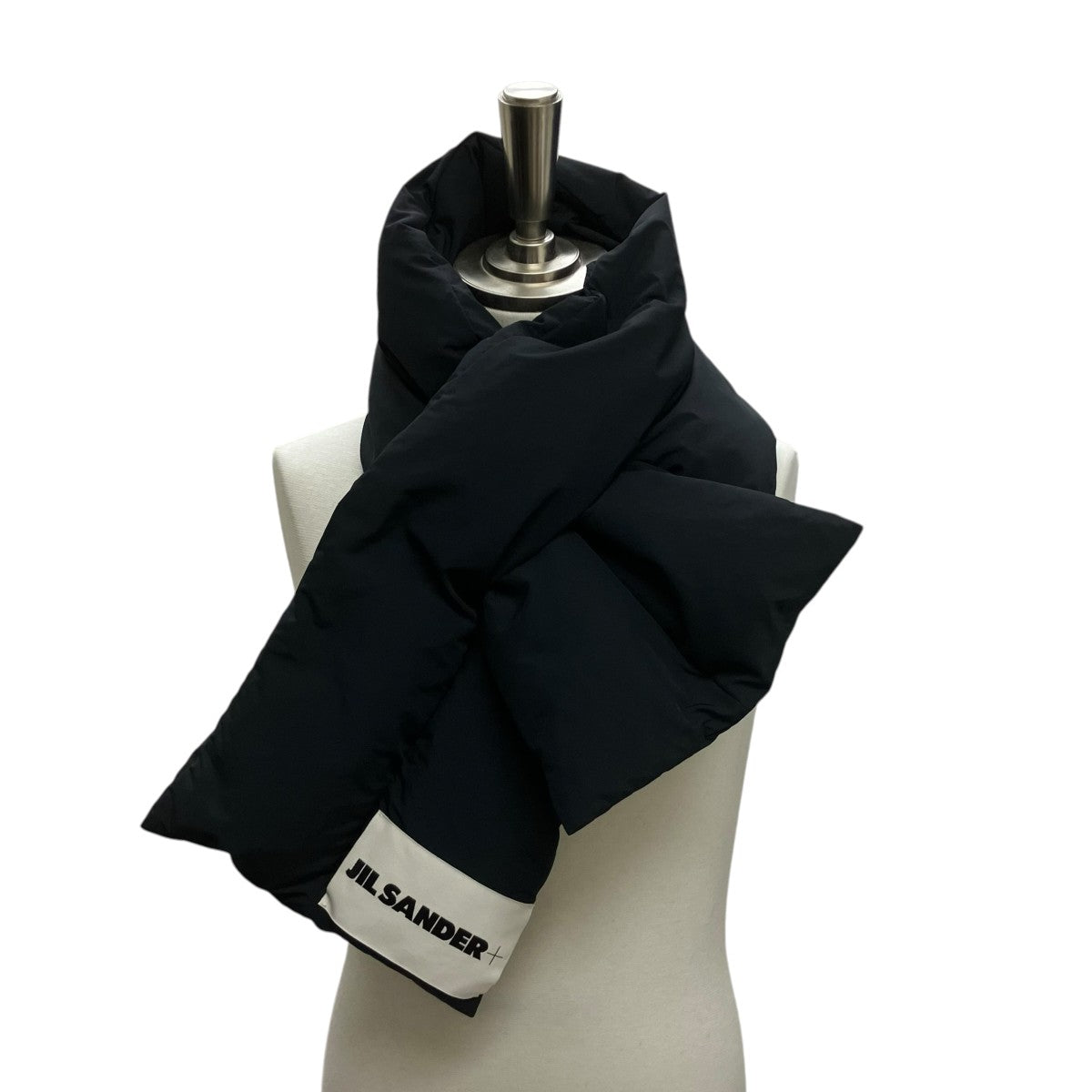 JIL SANDER+ DOWN SCARF ダウンマフラー 古着・中古-1枚目のアイテム画像