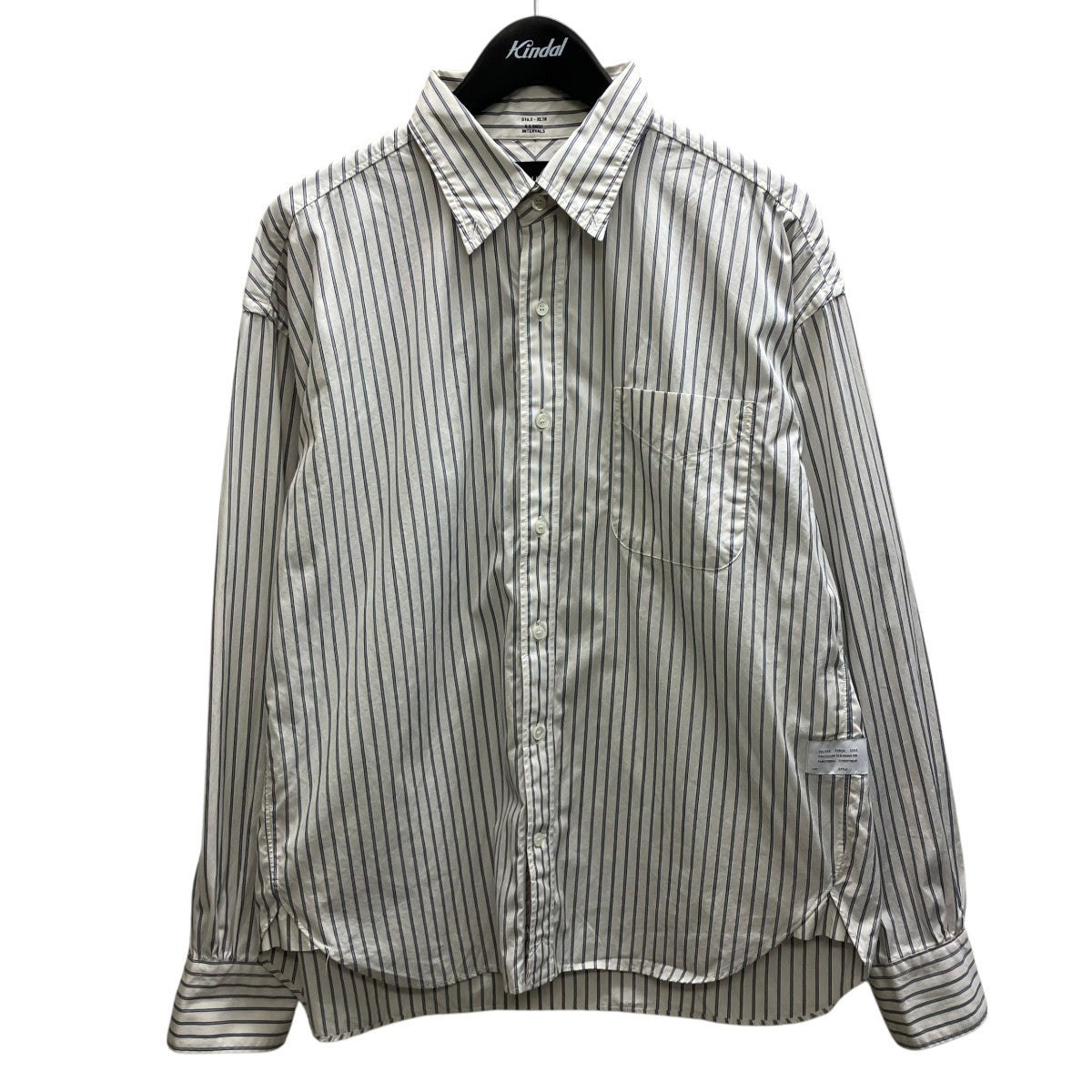 Deluxe ALLEN ストライプシャツ 古着・中古-1枚目のアイテム画像
