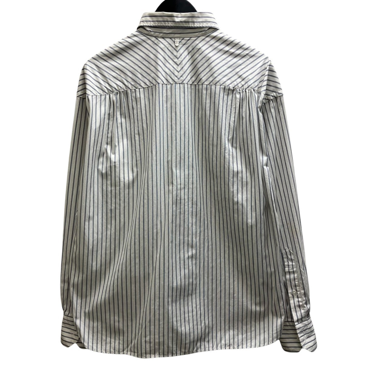 Deluxe ALLEN ストライプシャツ 古着・中古-2枚目のアイテム画像