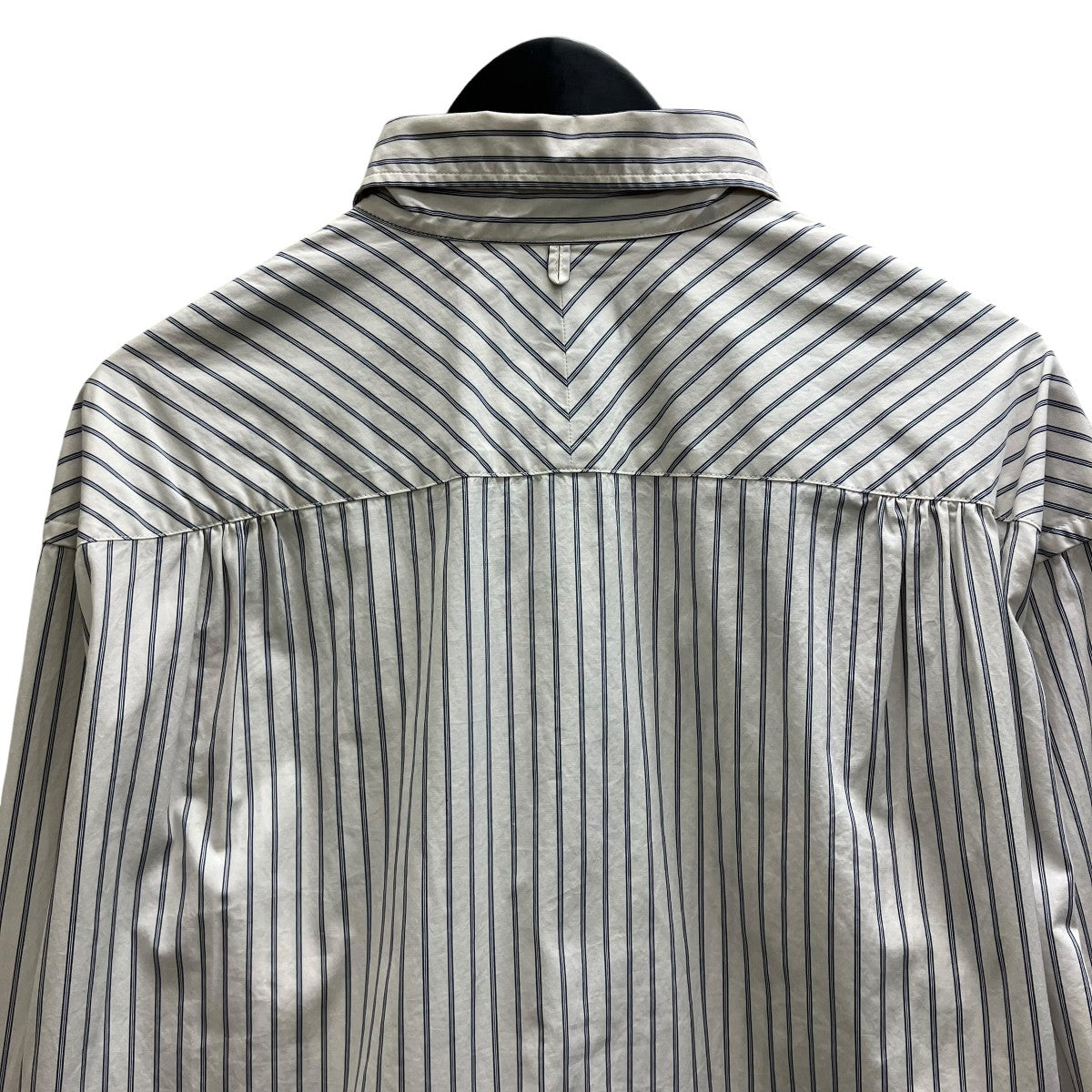 Deluxe ALLEN ストライプシャツ 古着・中古-4枚目のアイテム画像