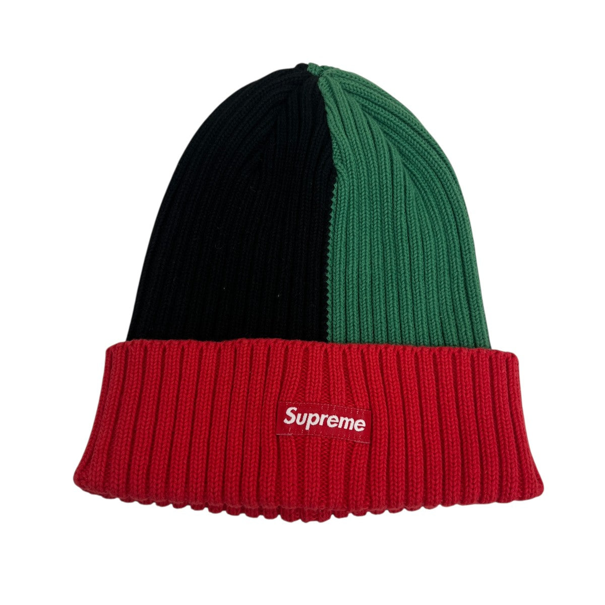 Supreme 20SSOverdyed Beanieスモールボックスロゴビーニー 古着・中古-1枚目のアイテム画像
