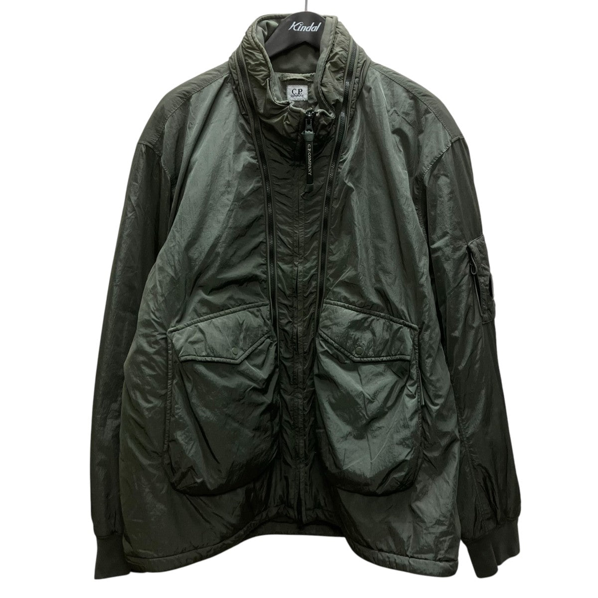 C．P COMPANY CHROME-R BOBY ZIPPERS PADDED JACKET パデットフルジップジャケット 古着・中古-1枚目のアイテム画像