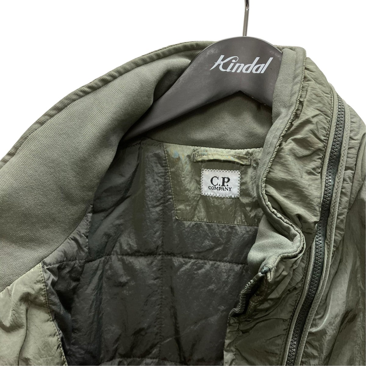 C．P COMPANY CHROME-R BOBY ZIPPERS PADDED JACKET パデットフルジップジャケット 古着・中古-3枚目のアイテム画像