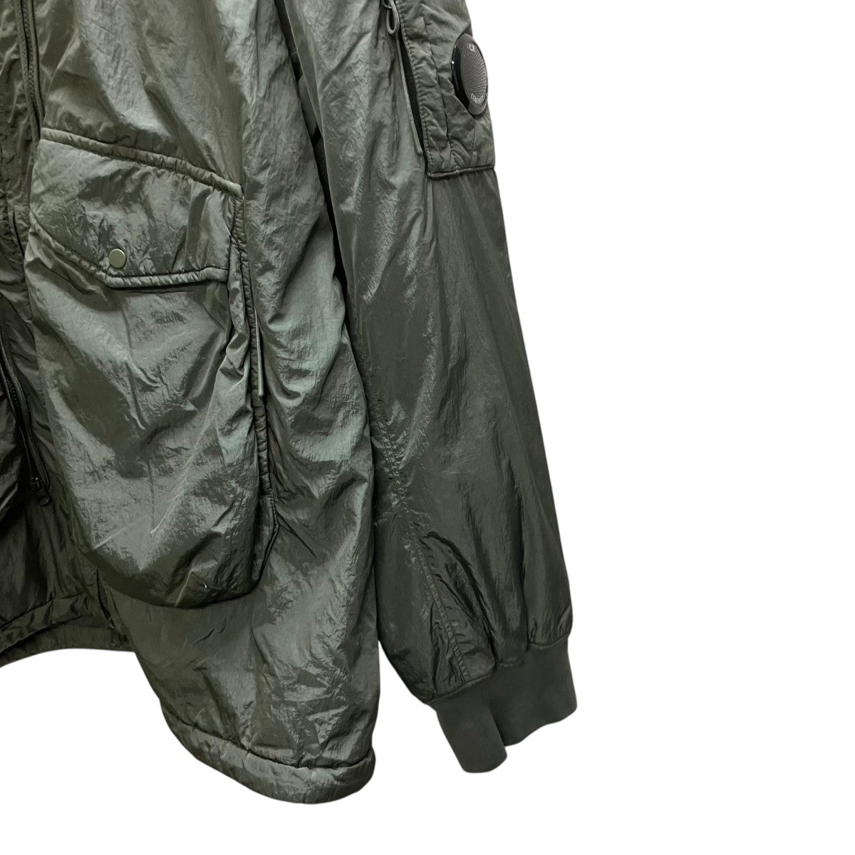 C．P COMPANY CHROME-R BOBY ZIPPERS PADDED JACKET パデットフルジップジャケット 古着・中古-4枚目のアイテム画像