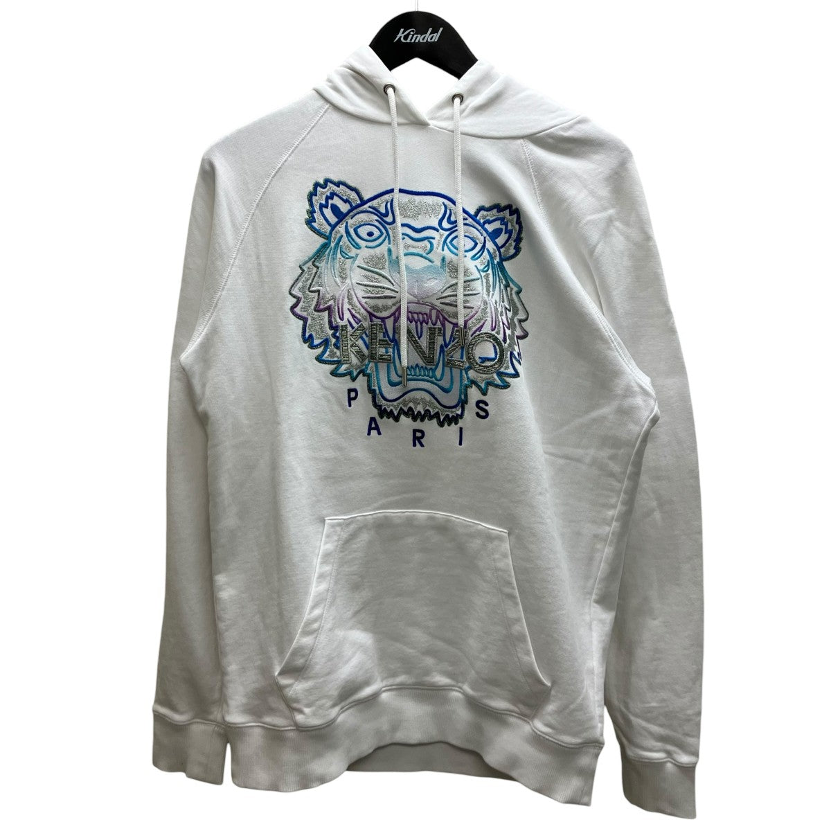 KENZO 刺しゅうパーカー 古着・中古-1枚目のアイテム画像