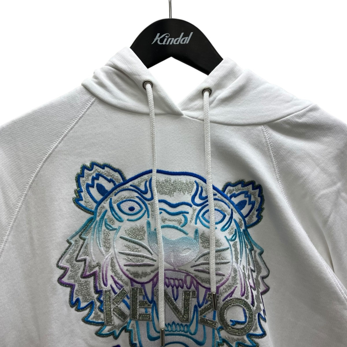 KENZO 刺しゅうパーカー 古着・中古-2枚目のアイテム画像