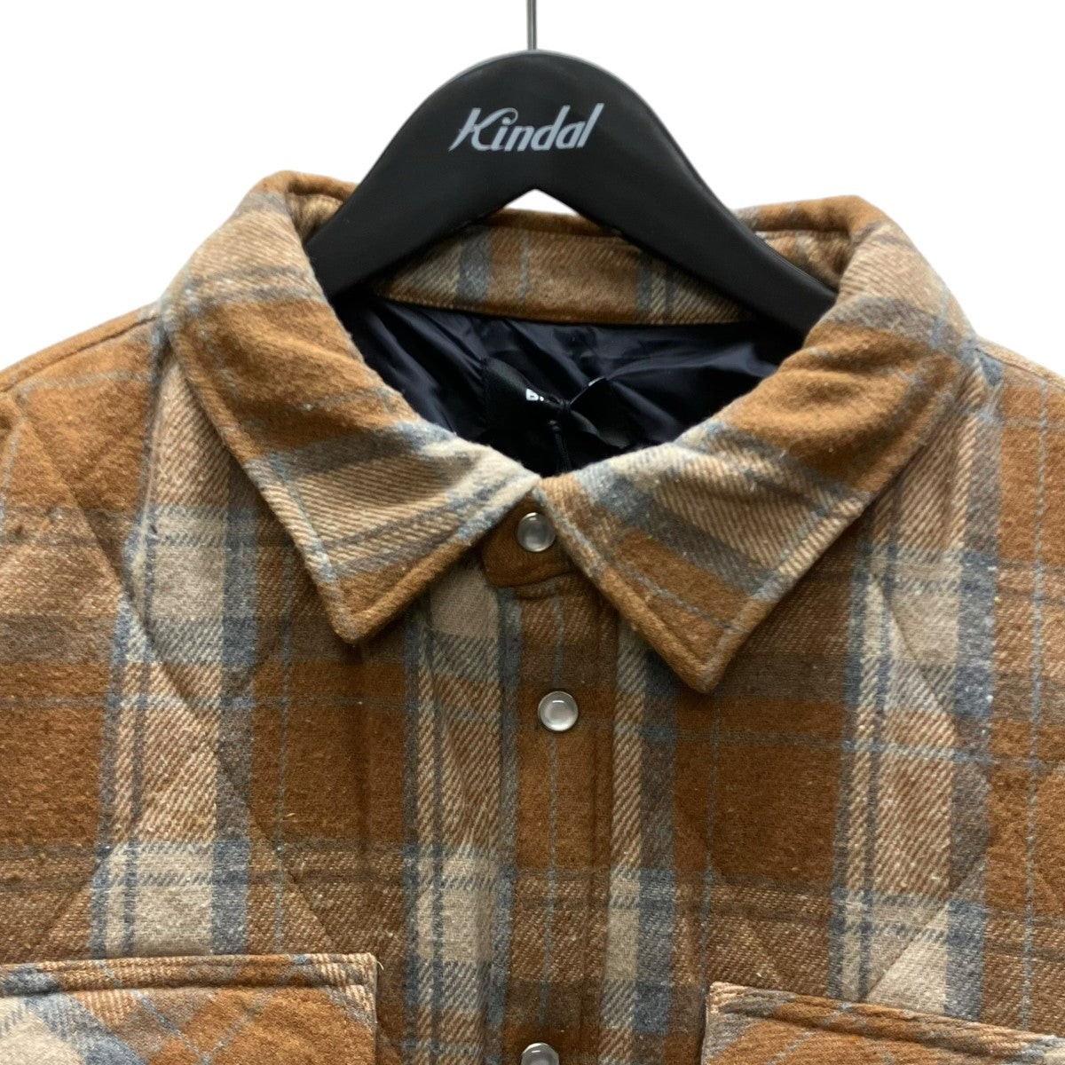 BREATH QUILTING CHECK SHIRT シャツジャケット 古着・中古-2枚目のアイテム画像