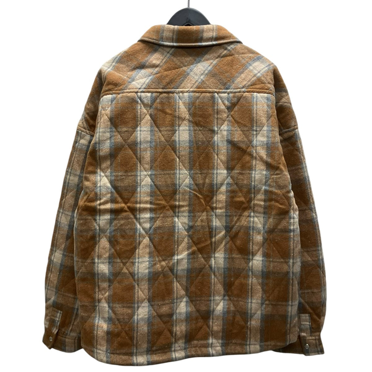 BREATH QUILTING CHECK SHIRT シャツジャケット 古着・中古-4枚目のアイテム画像