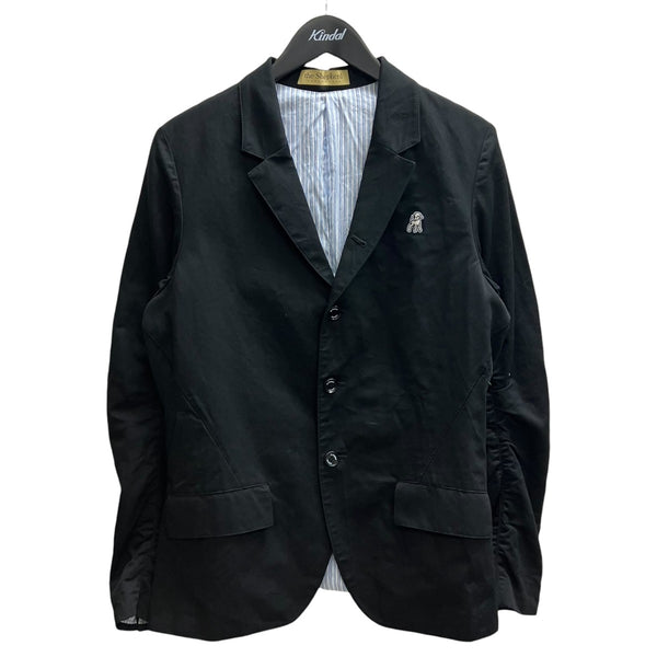 【値下中】the Shepherd ジャケット USQ9101 黒 UNDERCOVER(アンダーカバー) 16SS the Shepherd カルゼパッカリング
