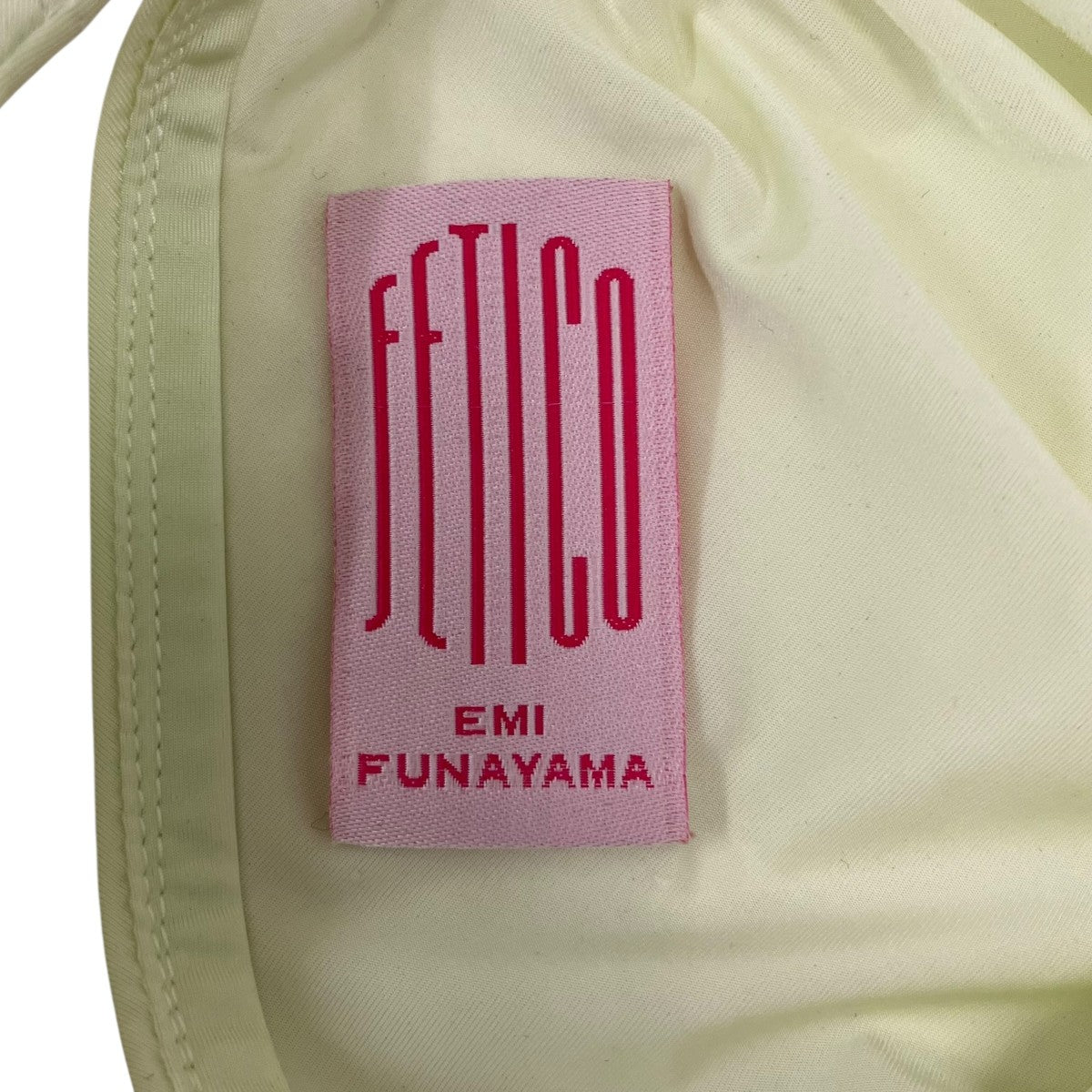FETICO ギャザードレスワンピース 古着・中古-5枚目のアイテム画像