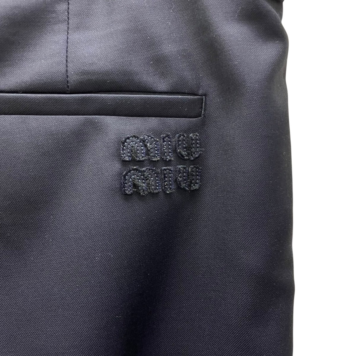 MIU MIU バタヴィア スラックス 古着・中古-5枚目のアイテム画像