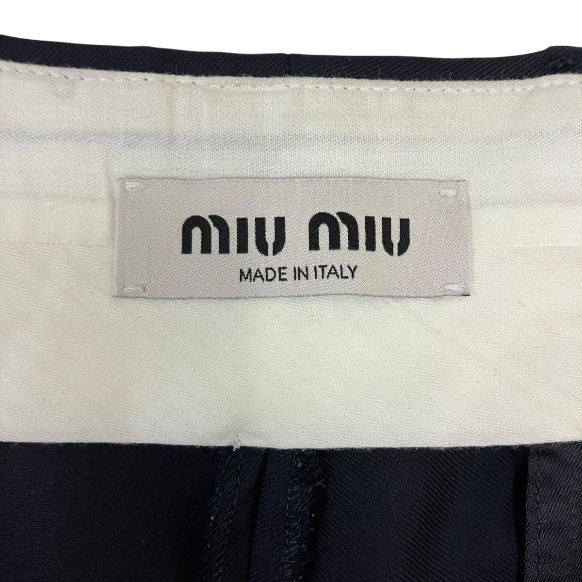 MIU MIU バタヴィア スラックス 古着・中古-7枚目のアイテム画像