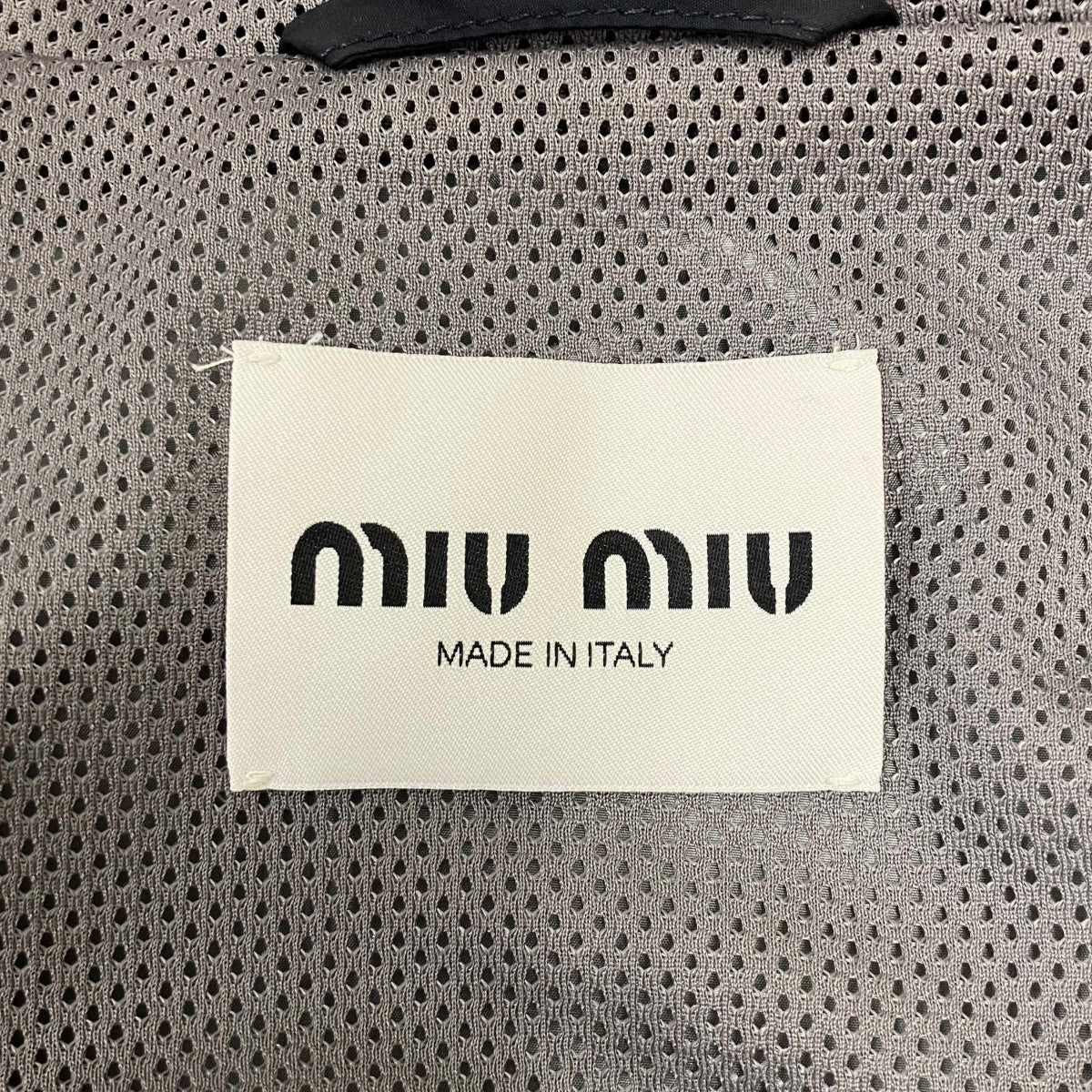 MIU MIU トラックジャケット 古着・中古-7枚目のアイテム画像