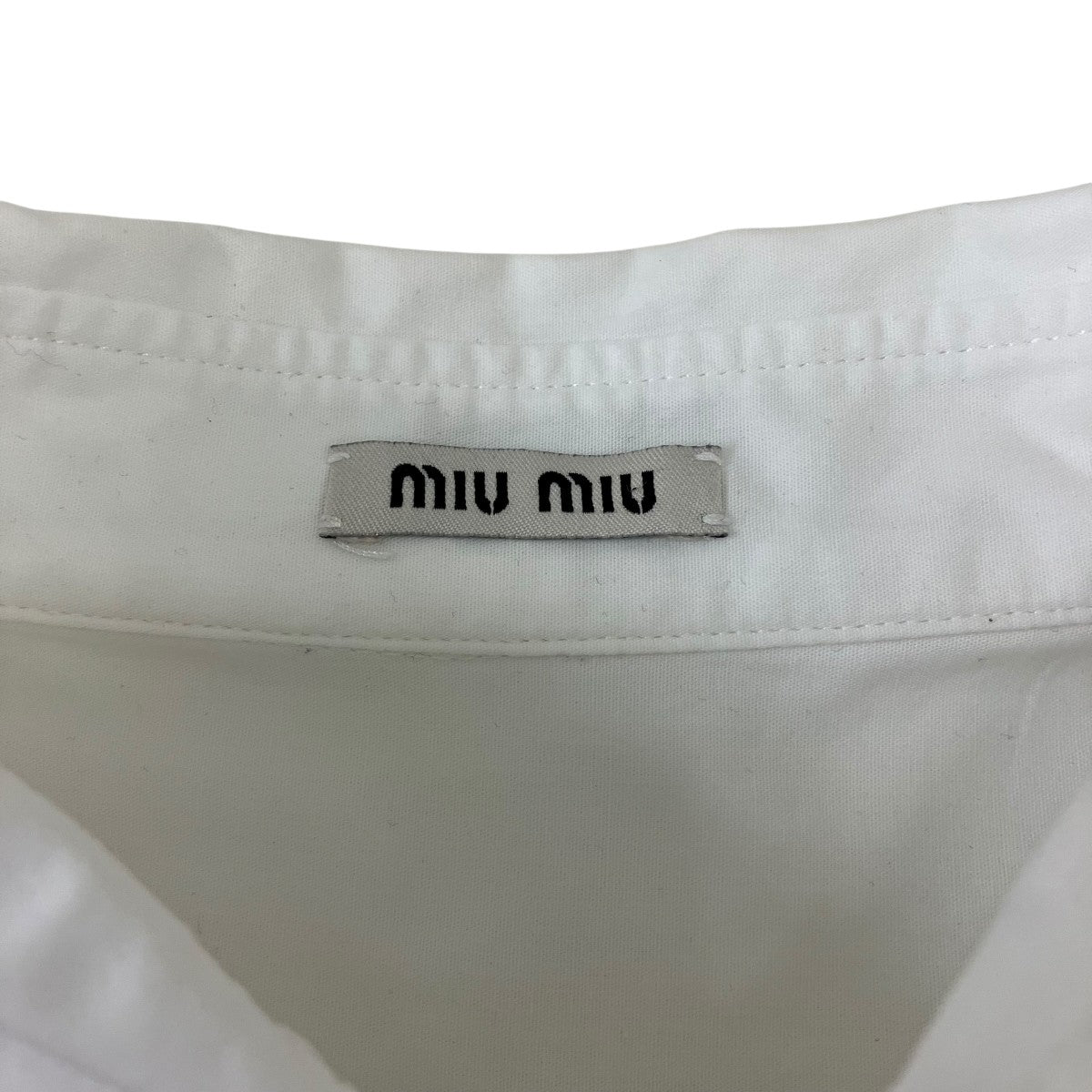 MIU MIU 長袖シャツ 古着・中古-6枚目のアイテム画像