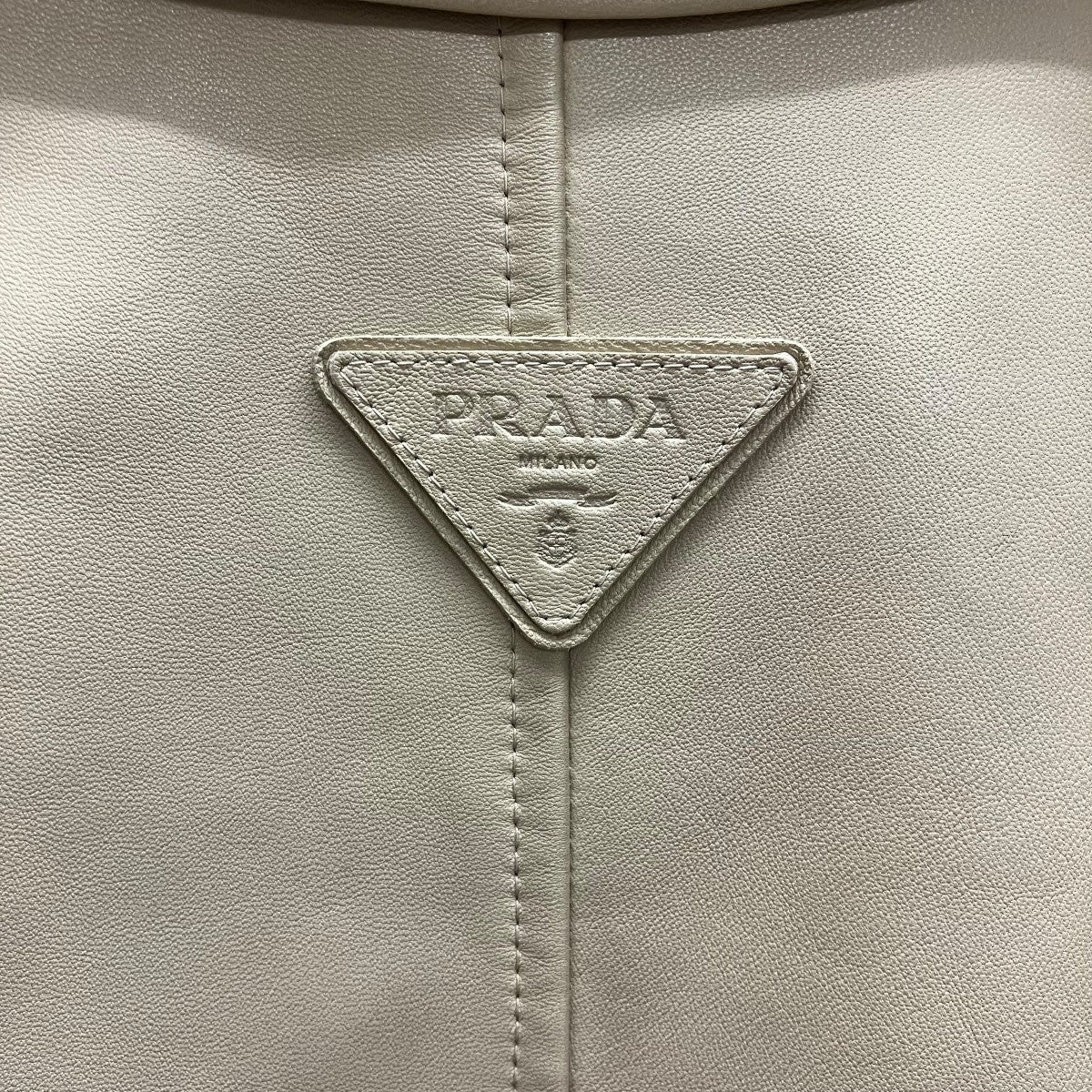 PRADA ラムレザーコート 古着・中古-5枚目のアイテム画像