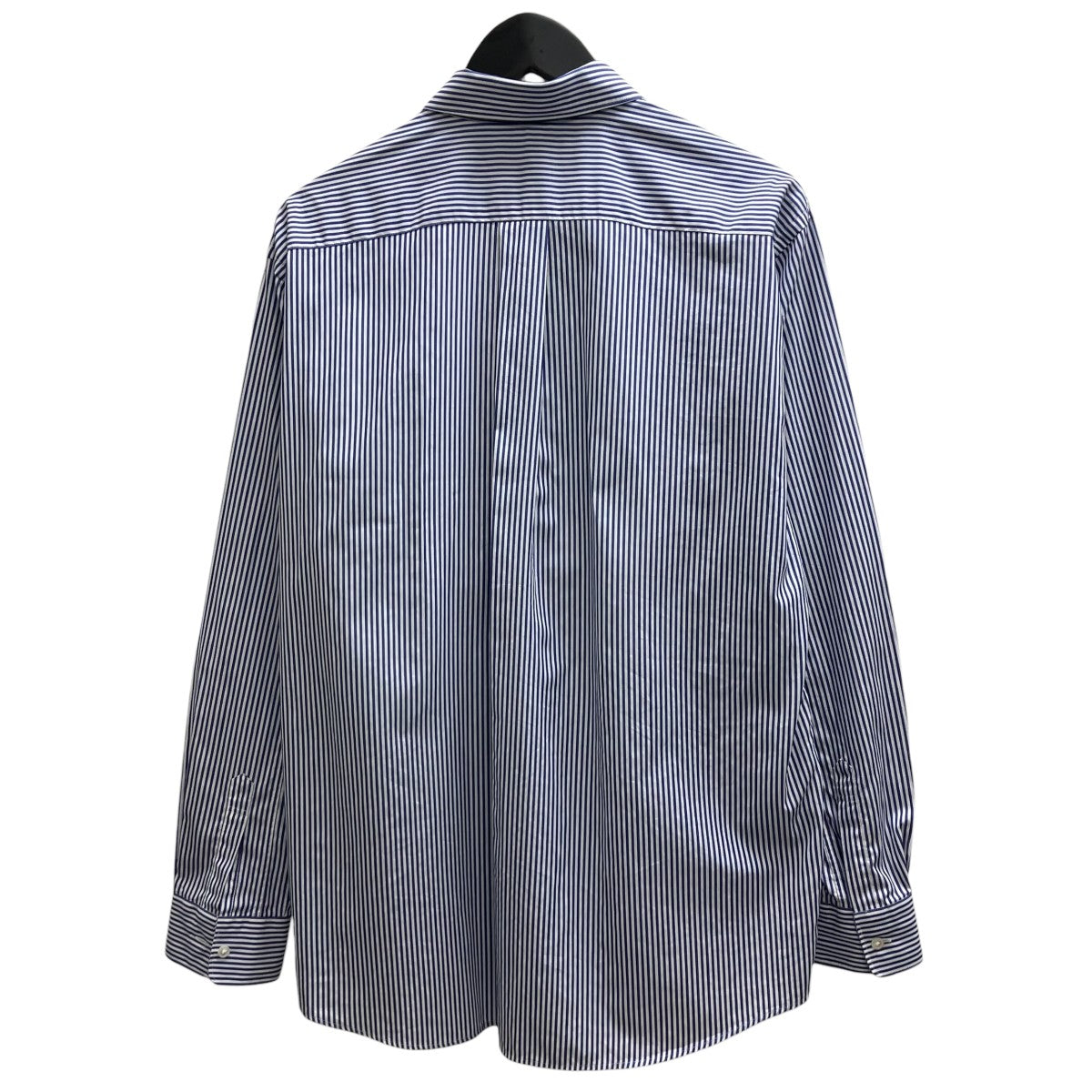 Graphpaper 25AW Broad Stripe Regular Collar Shirt ストライプシャツ 古着・中古-2枚目のアイテム画像