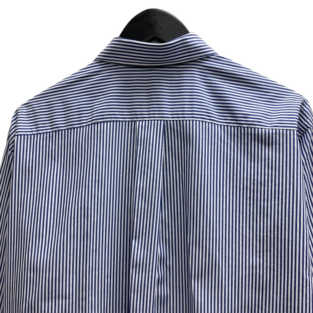 Graphpaper 25AW Broad Stripe Regular Collar Shirt ストライプシャツ 古着・中古-4枚目のアイテム画像