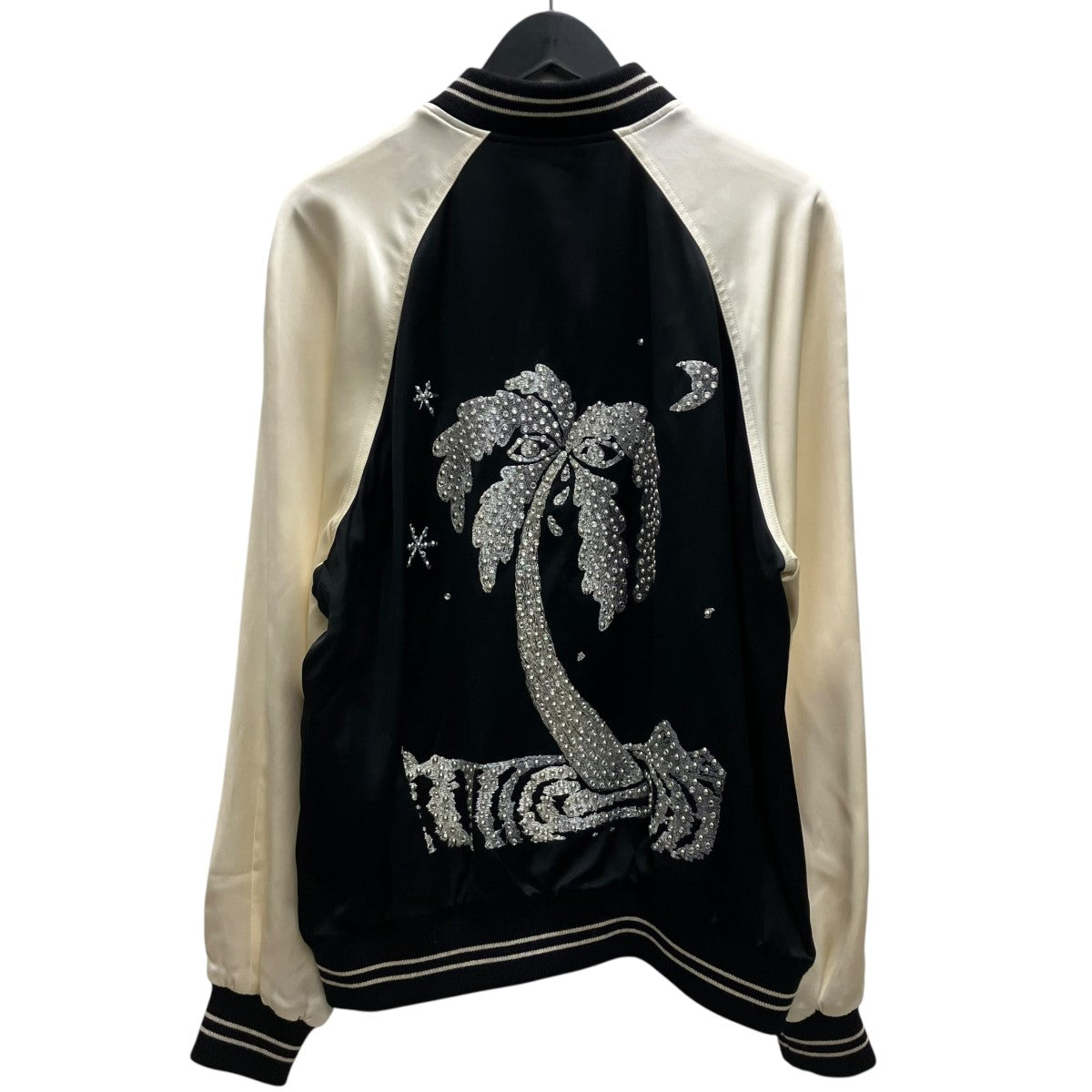 PALMIER SATIN TEDDY SOUVENIR JACKET スタジャン