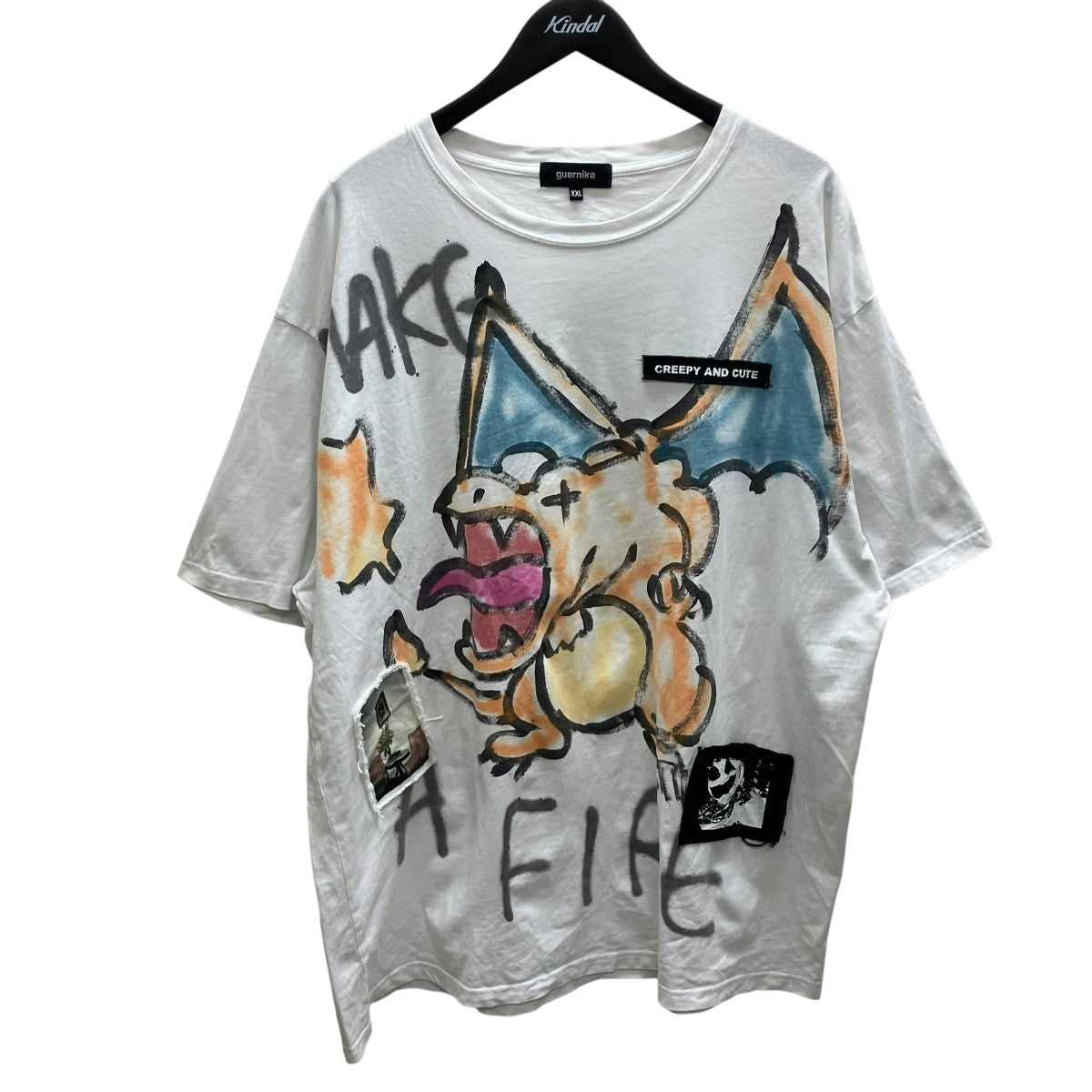 GUERNIKA リザードンTシャツ 古着・中古-1枚目のアイテム画像
