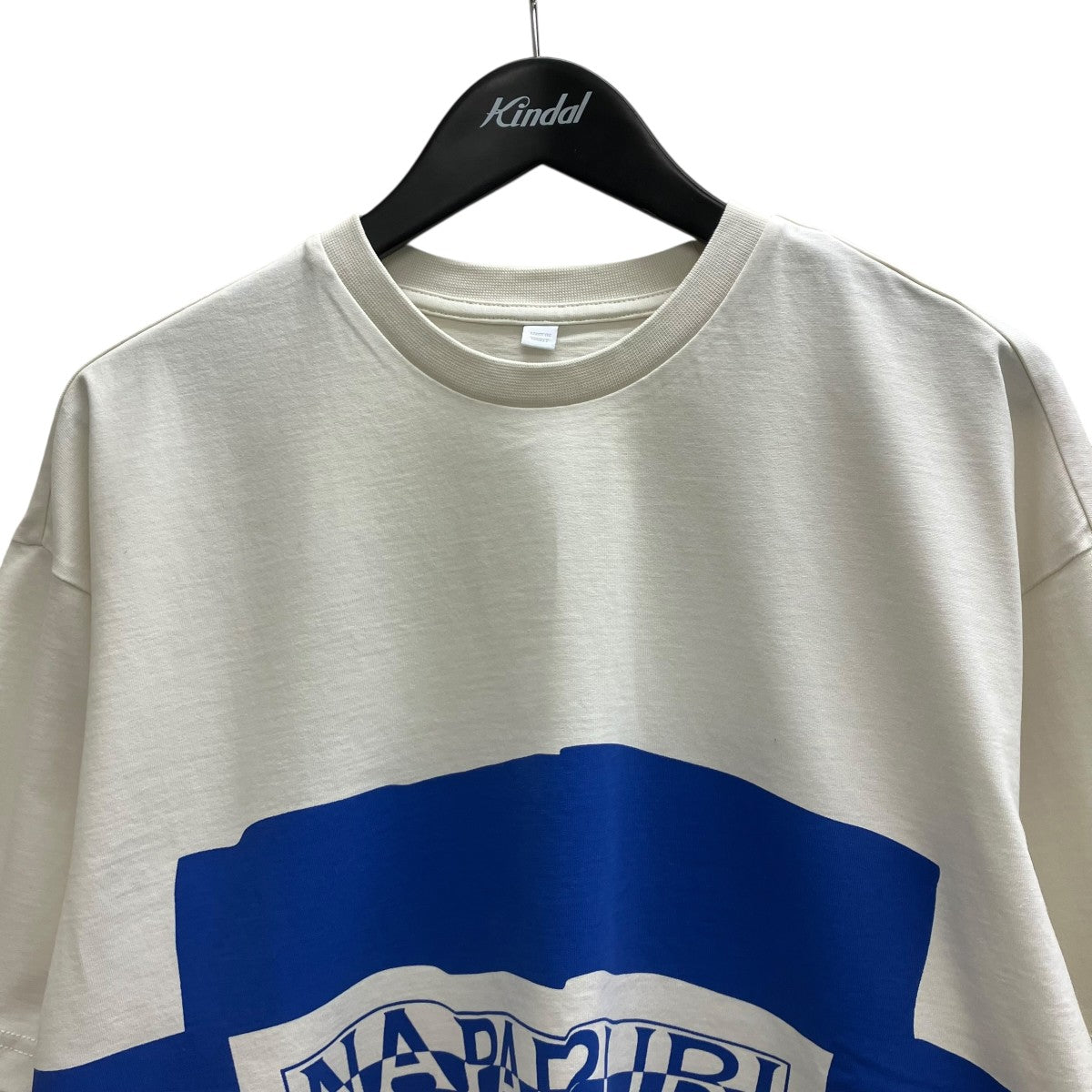 NAPAPIJRI SIRI SS WHT BLU プリントTシャツ 古着・中古-3枚目のアイテム画像