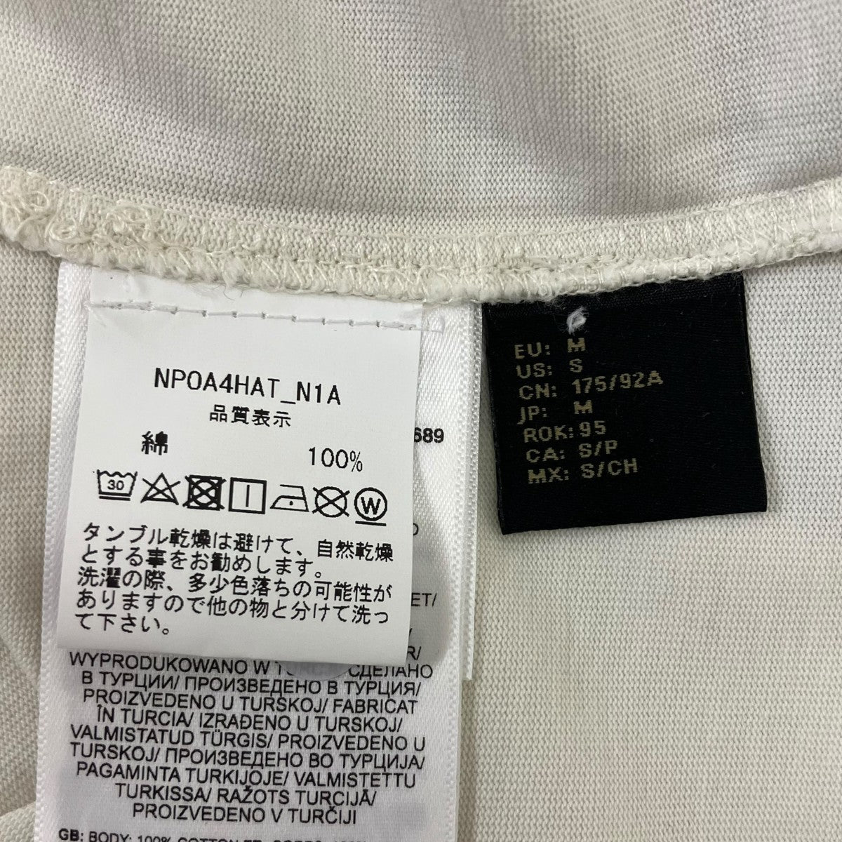 NAPAPIJRI SIRI SS WHT BLU プリントTシャツ 古着・中古-6枚目のアイテム画像