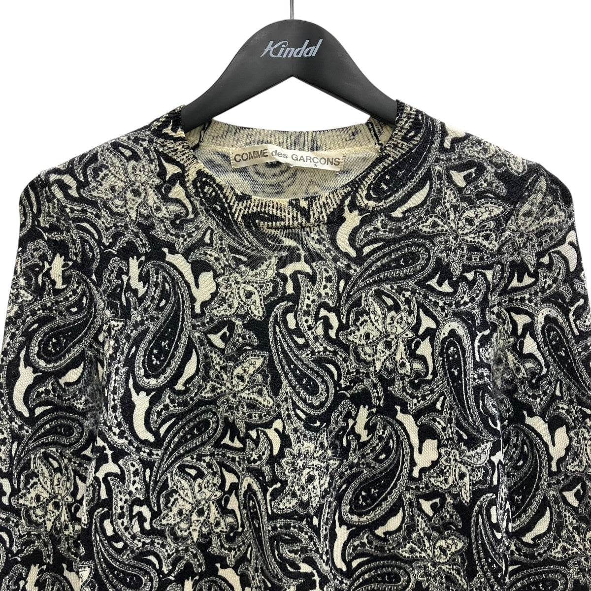 COMME des GARCONS ウールニット 古着・中古-3枚目のアイテム画像