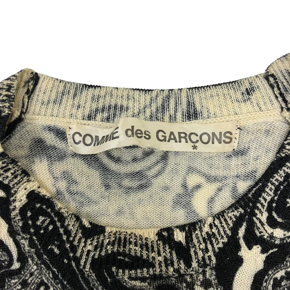 COMME des GARCONS ウールニット 古着・中古-5枚目のアイテム画像