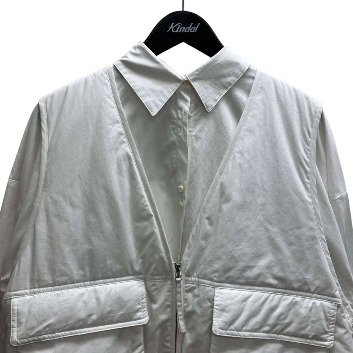 ETRE TOKYO フィッシングベストシャツ 古着・中古-2枚目のアイテム画像