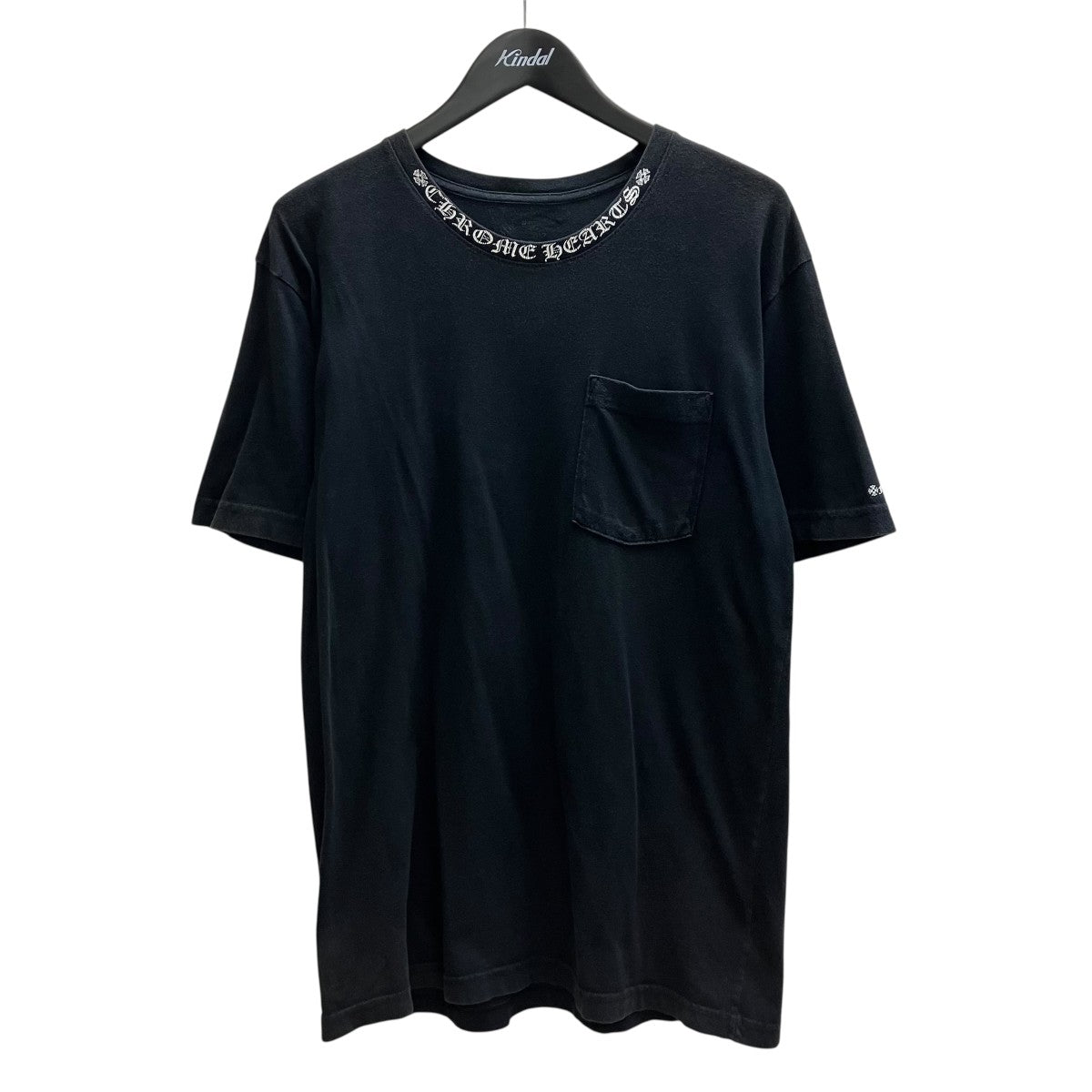 CHROME HEARTS ネックロゴポケットTシャツ 古着・中古-1枚目のアイテム画像