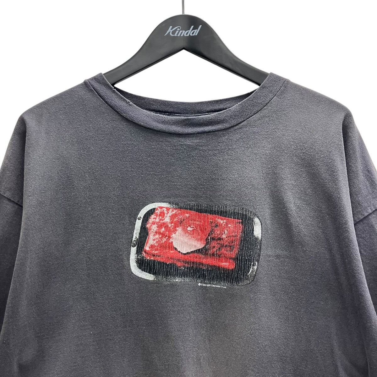 SAINT MICHAEL×A BATHING APE ダメージ加工半袖Tシャツ 古着・中古-3枚目のアイテム画像