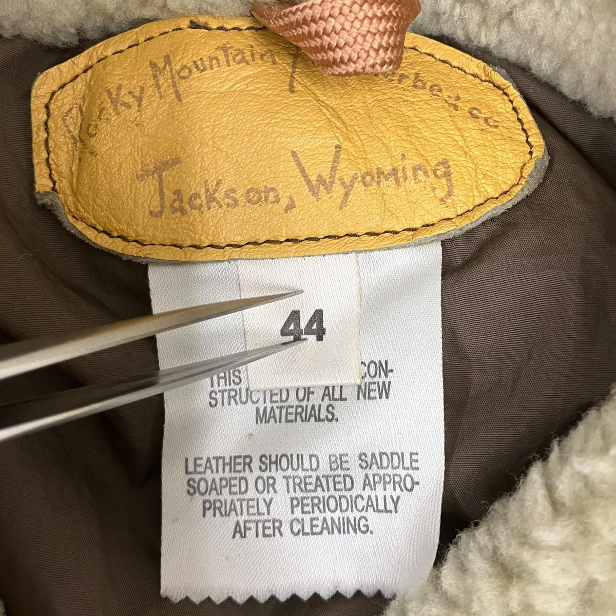 Rocky Mountain Featherbed Christy Vest CORDUROY ダウンベスト 古着・中古-5枚目のアイテム画像