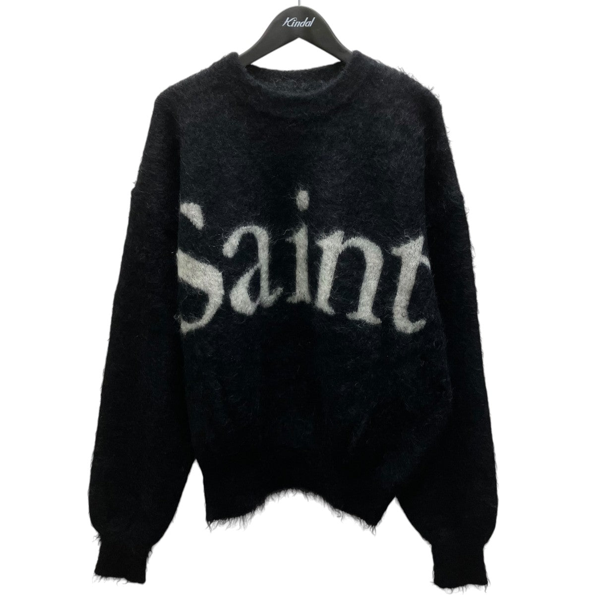 SAINT MICHAEL CREW NECK KNIT SAINT モヘアニット 古着・中古-1枚目のアイテム画像