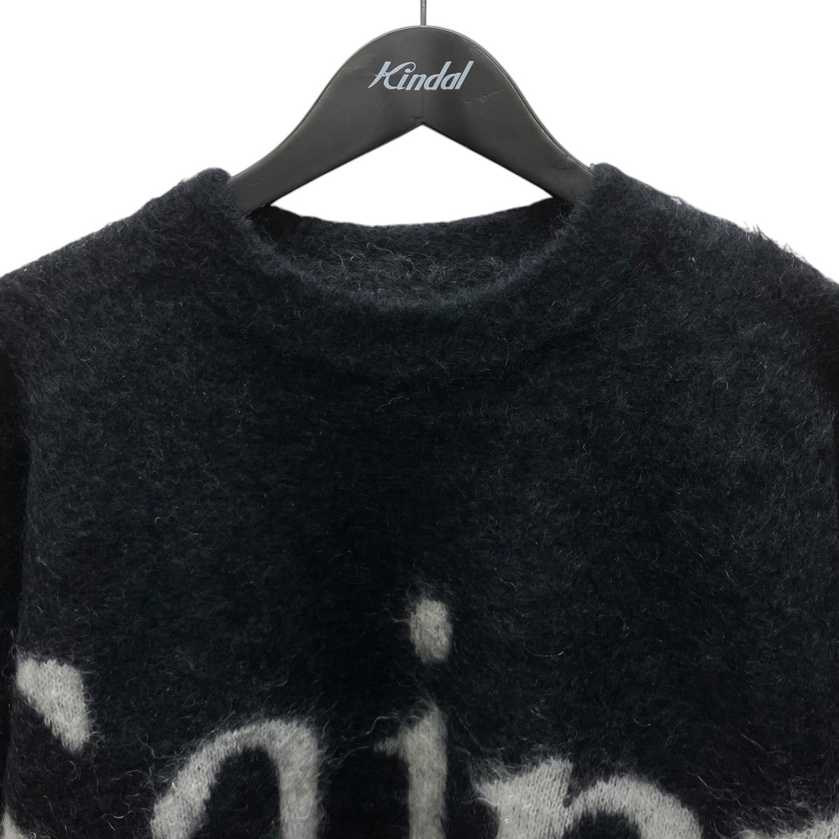 SAINT MICHAEL CREW NECK KNIT SAINT モヘアニット 古着・中古-2枚目のアイテム画像