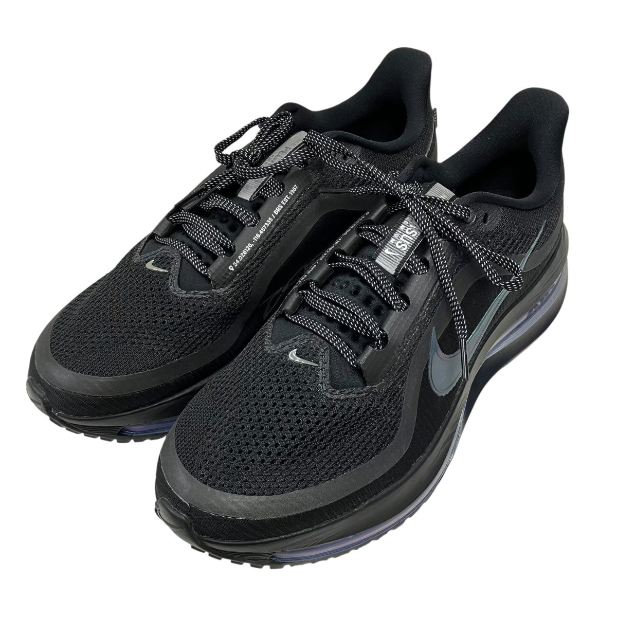 W PEGASUS PREMIUM BLACK ローカットスニーカー