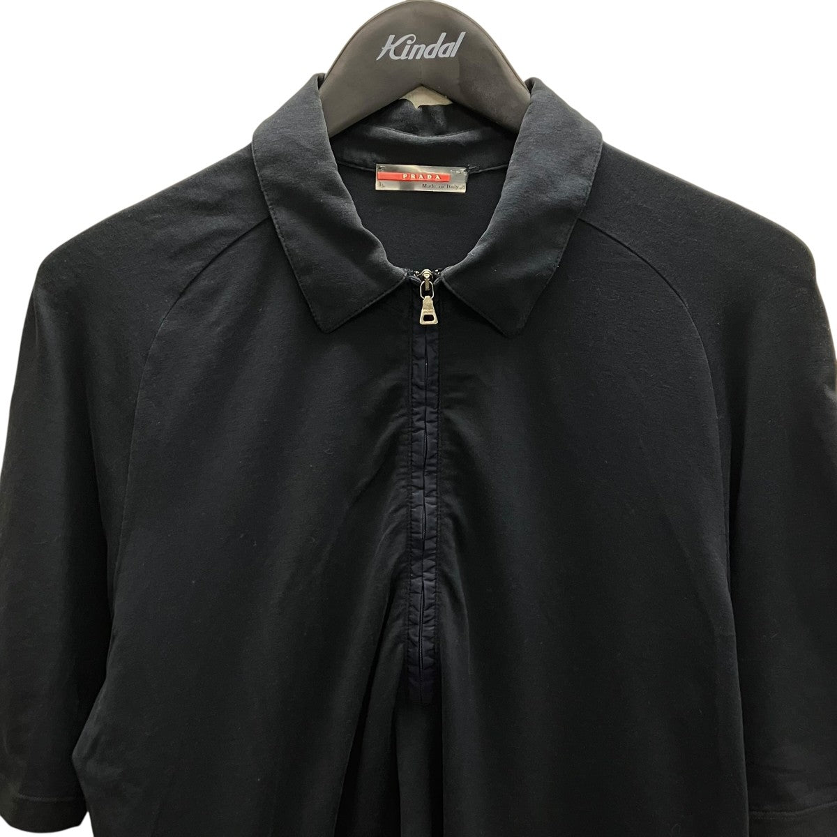 PRADA SPORTS ハーフジップシャツ 古着・中古-2枚目のアイテム画像