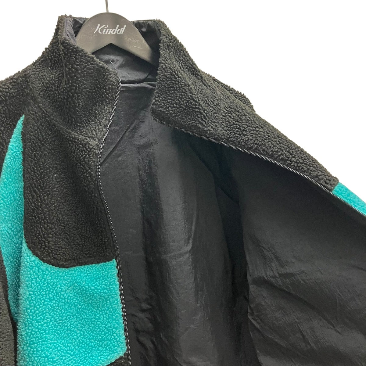 NIKE ビッグ スウッシュ ボア ジャケット 古着・中古-5枚目のアイテム画像
