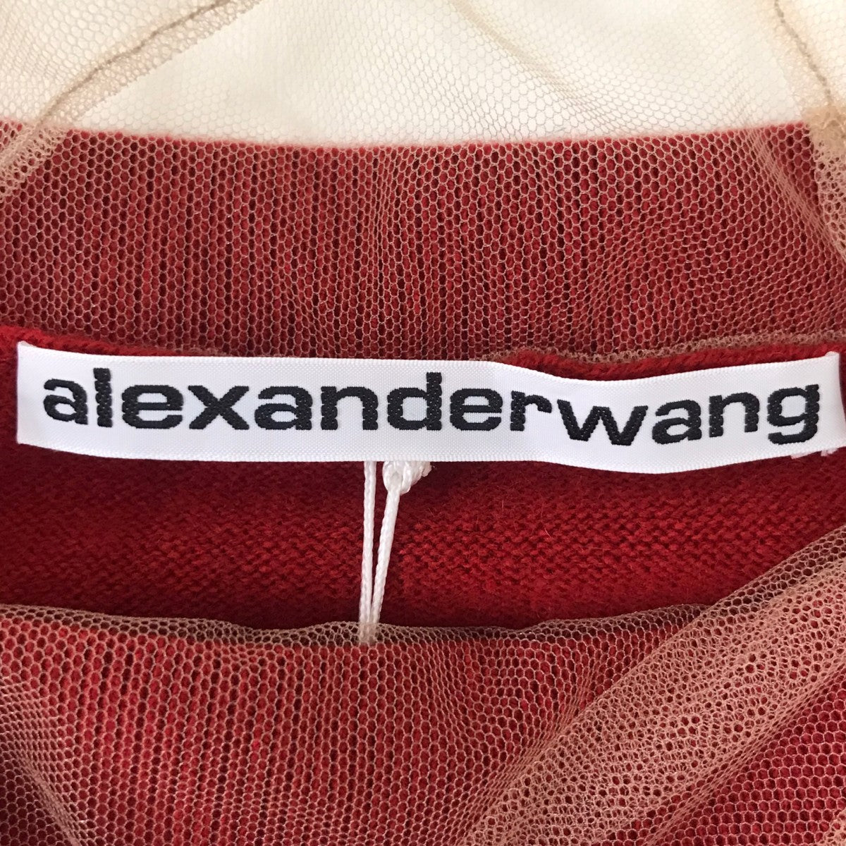 ALEXANDER WANG 袖ビジューニット 古着・中古-6枚目のアイテム画像