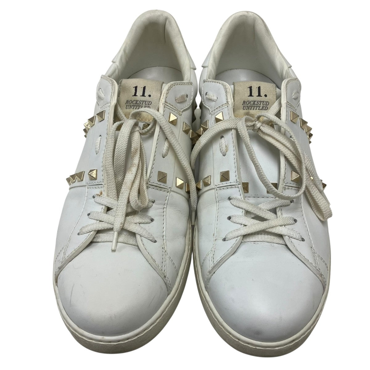VALENTINO スタッズローカットスニーカー 古着・中古-2枚目のアイテム画像