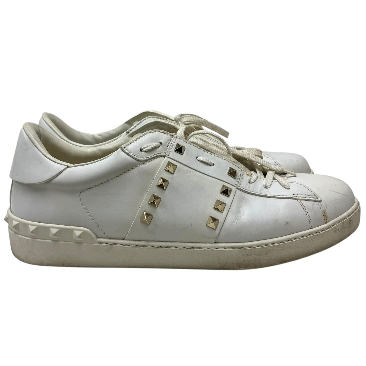 VALENTINO スタッズローカットスニーカー 古着・中古-4枚目のアイテム画像