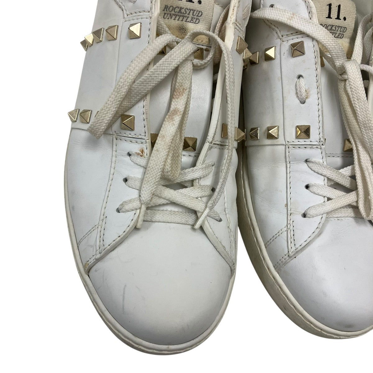 VALENTINO スタッズローカットスニーカー 古着・中古-7枚目のアイテム画像
