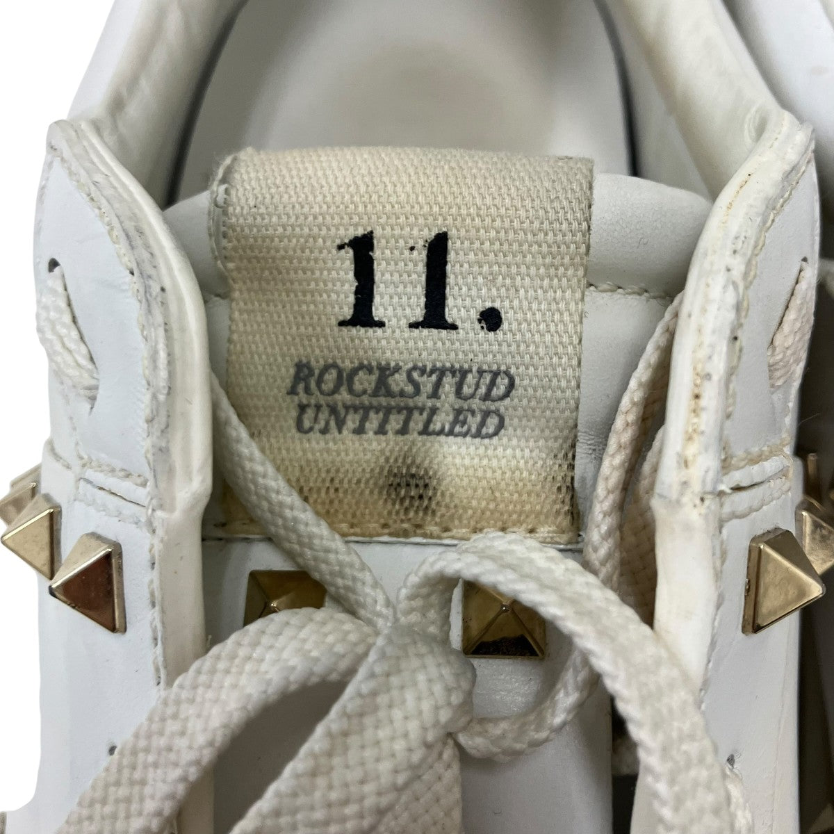 VALENTINO スタッズローカットスニーカー 古着・中古-8枚目のアイテム画像